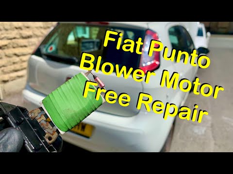 Fiat Punto Heater Fan Speed Free Repair, + Heater Resistor Repair Replacement How To/DIY + Alfa Mito