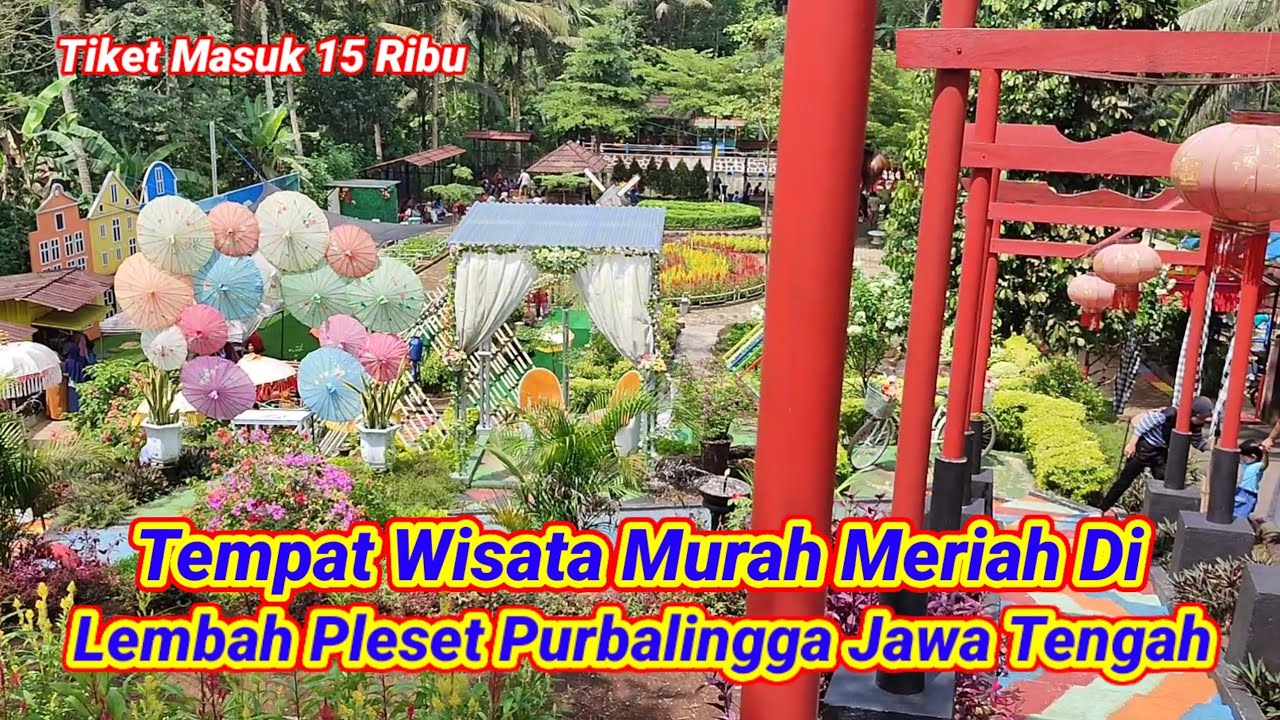 Tempat Wisata Murah Meriah Di Lembah Pleset Purbalingga Jawa Tengah