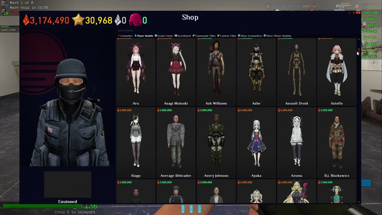 garrys mod zombie survival abandoned school intense human win gameplay character selection