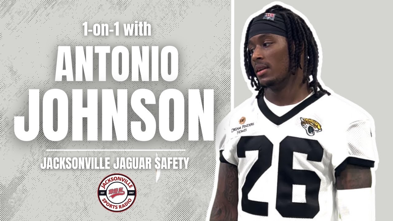 Jacksonville Jaguars DB Antonio Johnson 1-on-1 | 2024 Training Camp Interview