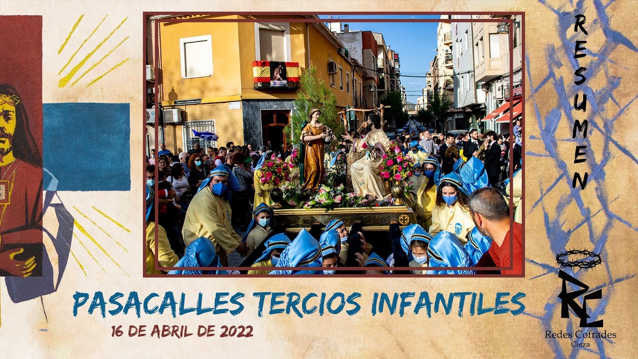 Redes Cofrades: Pascalles de los Tercios Infantiles 2022 - #Resumen