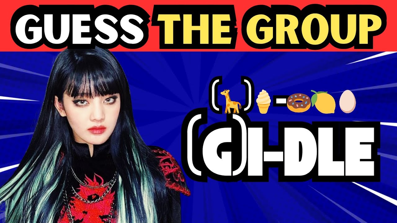 🔥 Guess the K-POP GROUP by EMOJI INITIALS 🤔🎤 | KPOP EMOJI QUIZ 2025