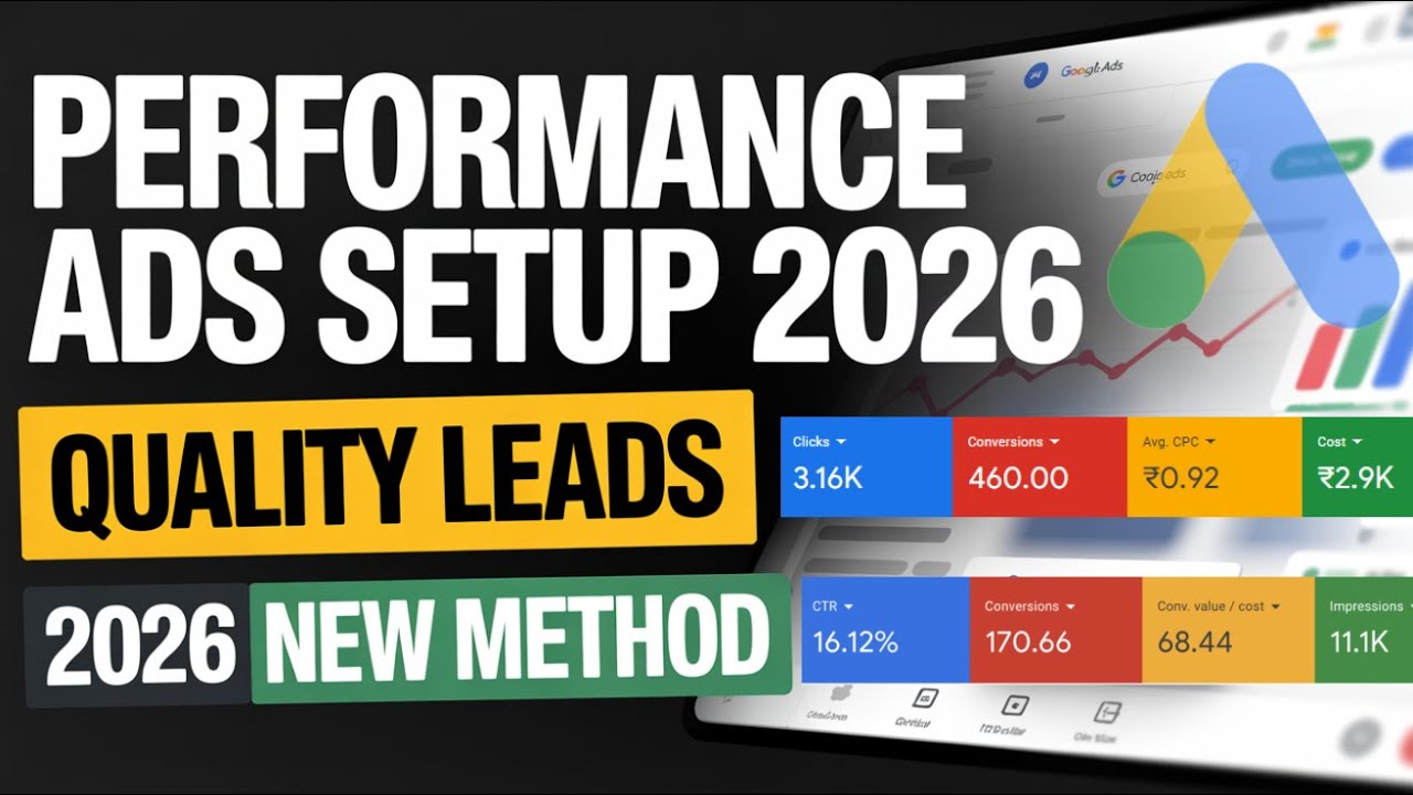 How to Setup Performance Max Campaign in 15 Minutes | 2026 | P Max ...