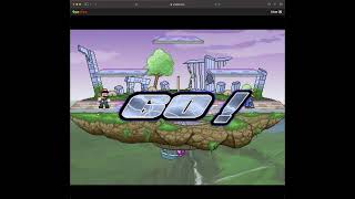 Playing Super Smash Flash 2 for the first time on controller screenshot 4