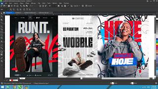 Datos Design Marketing Poster in CorelDRAW l Complete Tutorial for Beginners & Experts Guía
