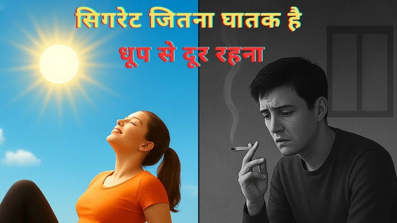 Avoiding Sunlight 🌞 Is as Dangerous as Smoking❌🚬 – Science Explains!