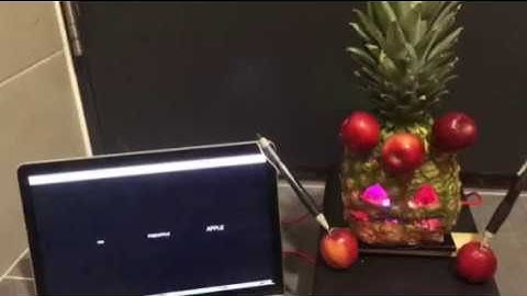 Arduino + Processing style [PPAP (Pen Pineapple Apple Pen)]- Halloween