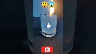 🔥😲 *This Gas Makes Water Burn | CH4 Bubble Trick* #viral #science #shorts #fire #glass #crazy #life