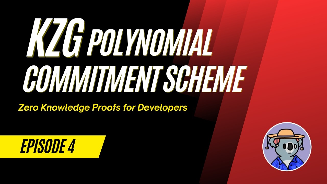 KZG Polynomial Commitment Scheme | Zero Knowledge Proofs for Developers (Episode 4)