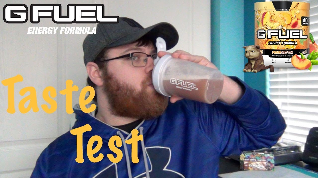 Peach Iced Tea GFuel (Taste Test) YouTube