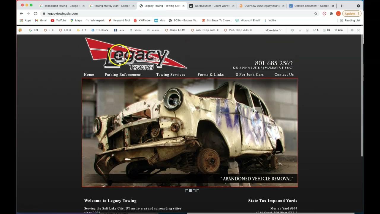 Associated TowingTowing Murray Utah YouTube