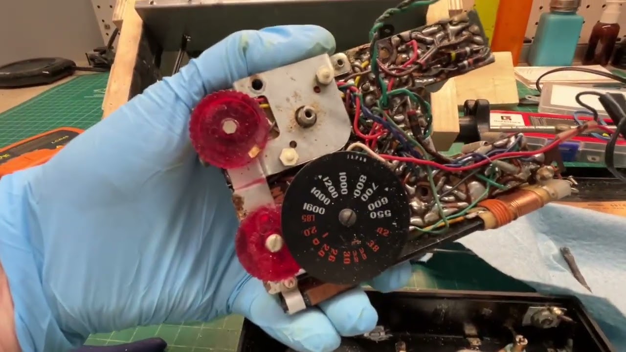 Устранение неисправностей/ремонт транзисторного радиоприемника | CHANNEL MASTER МОДЕЛЬ 6514