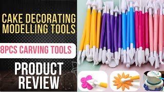 8Pcs Cake Decorating Modelling and Carving Tool Set ❤️ | Product Review | Wide Traders