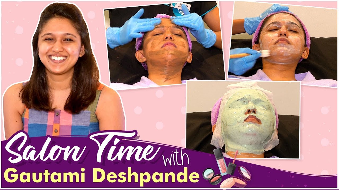 Celebrity Life & Self Care 💆‍♀️ | Gautami Deshpande’s Skin Treatment | Salon Time
