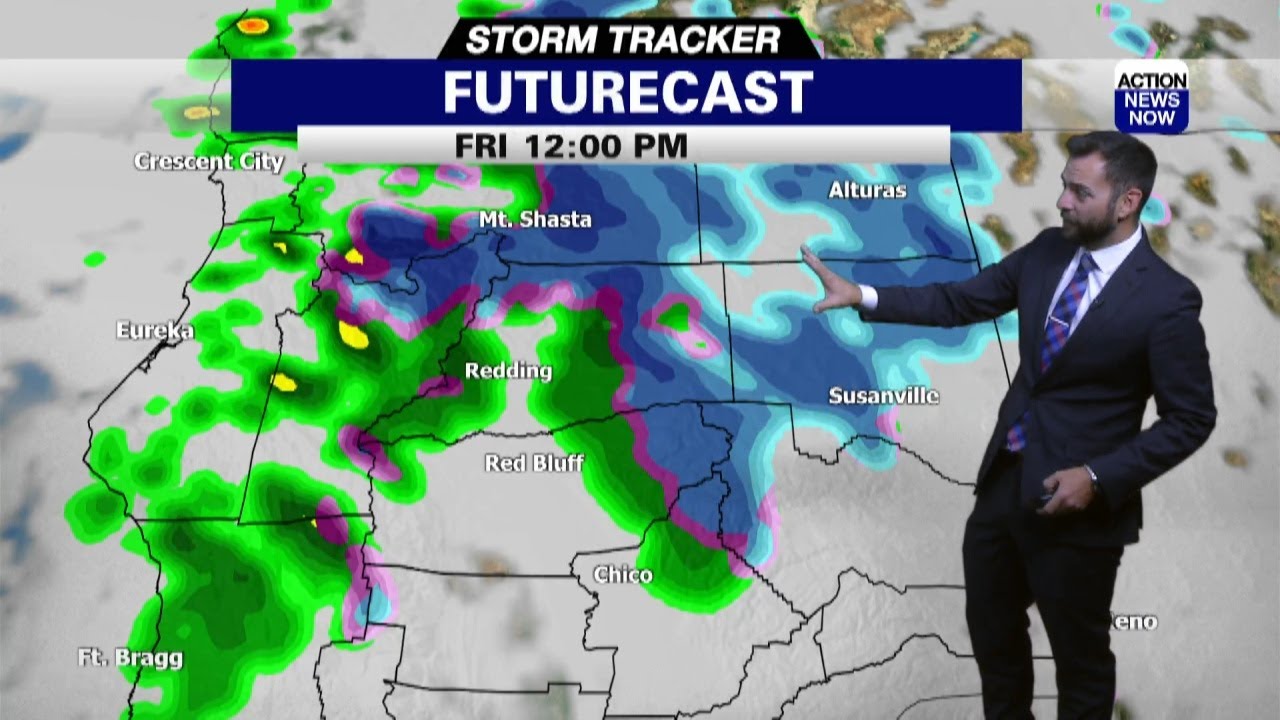 Storm Tracker Forecast: More rain & snow showers Friday - YouTube