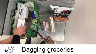 Bagging groceries- Video Model Wealth