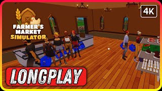 From Seed to Market Stall! FARMER'S MARKET SIMULATOR Gameplay | No Commentary - LONGPLAY screenshot 5