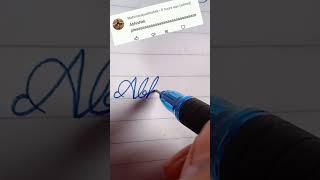 Abhishek name write in cursive writing#cursive#writing#improve#cursive#writing#short