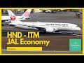 HND ITM JAL Domestic Economy | A joy to fly, even in Economy!