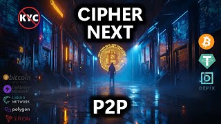 CipherNext plataforma P2P sem KYC