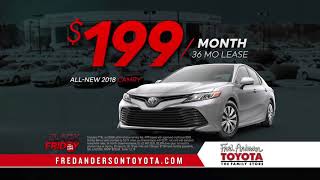 Fred Anderson Toyota - Black Friday All Month Long