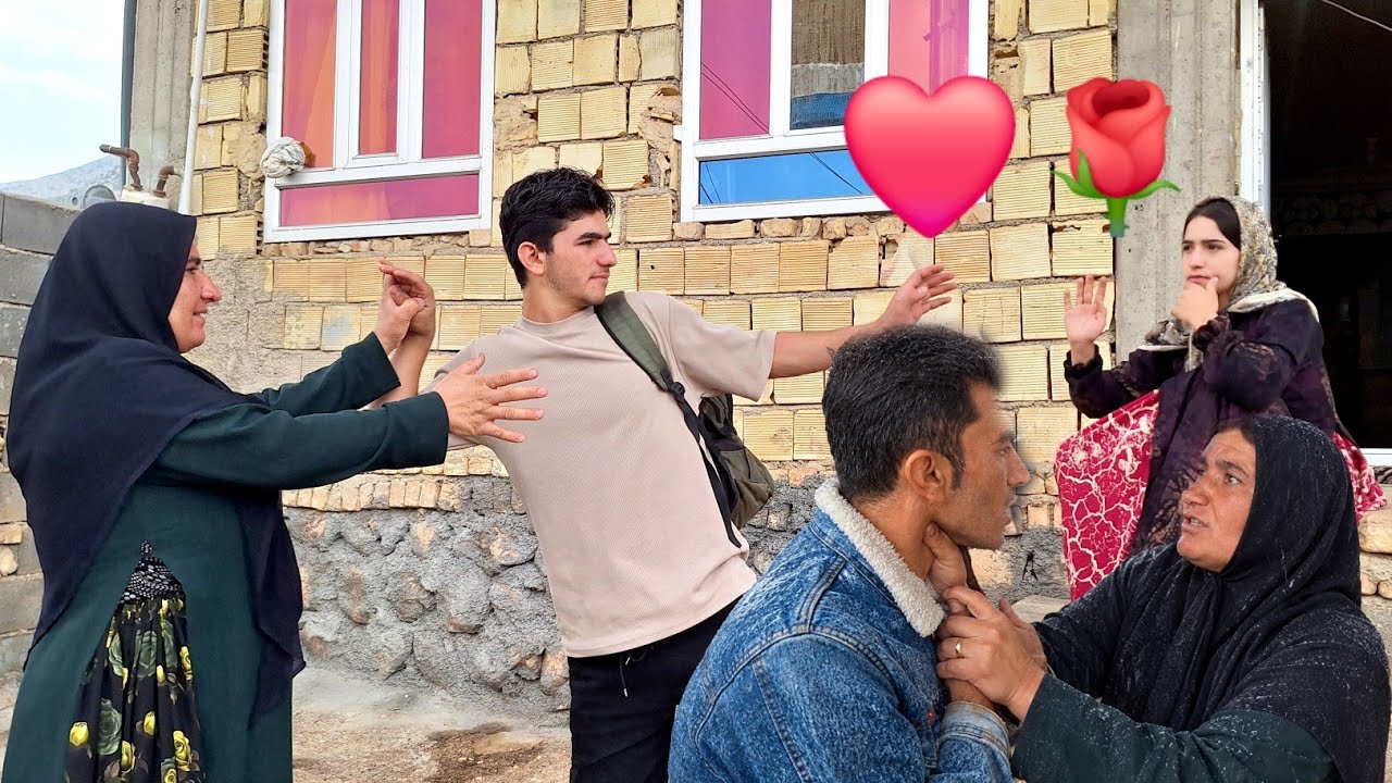 Hassan left the house; Niloufar fell in love with the old man's son.