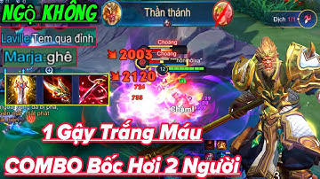 Ngộ Không Liên Quân || Trang Bị và Bảng Ngọc Mạnh Nhất 1 Gõ Trắng Máu Bốc Hơi Địch Phải Chat Lên Ghê