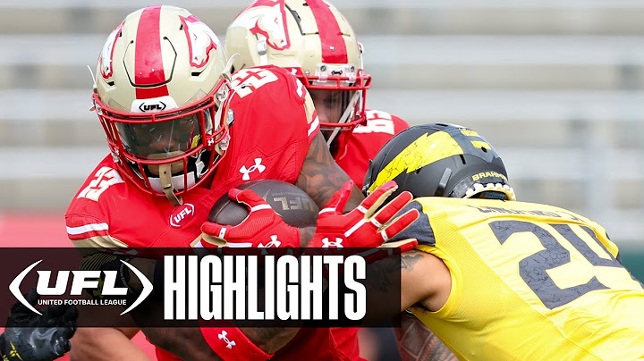 San Antonio Brahmas vs Birmingham Stallions Highlights | UFL on FOX