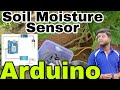 Soil Moisture Sensor with Arduino Uno