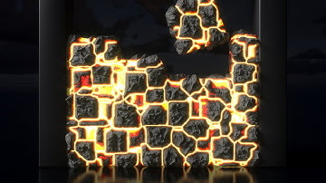 Softbody Tetris - Realistic Lava Edition