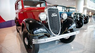 Выставка ретро автомобилей в аэропорту Домодедово 2020