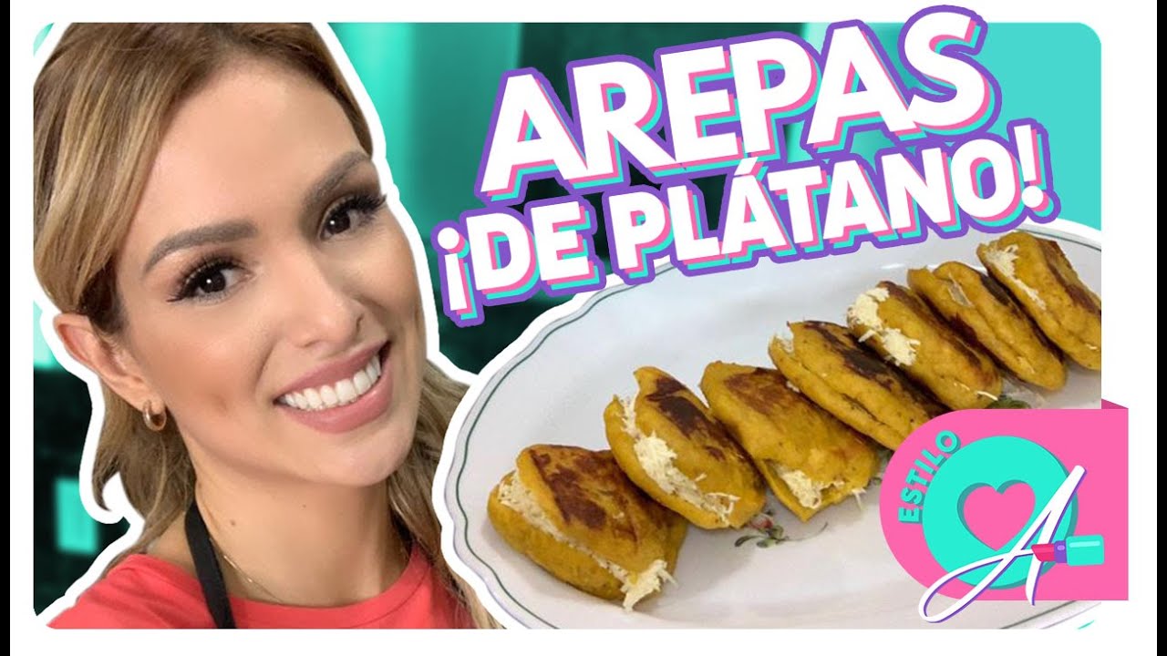 RECETA AREPAS DE PLATANO