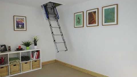 LOFTOMATTIC AUTO - New and affordable automatic loft ladder