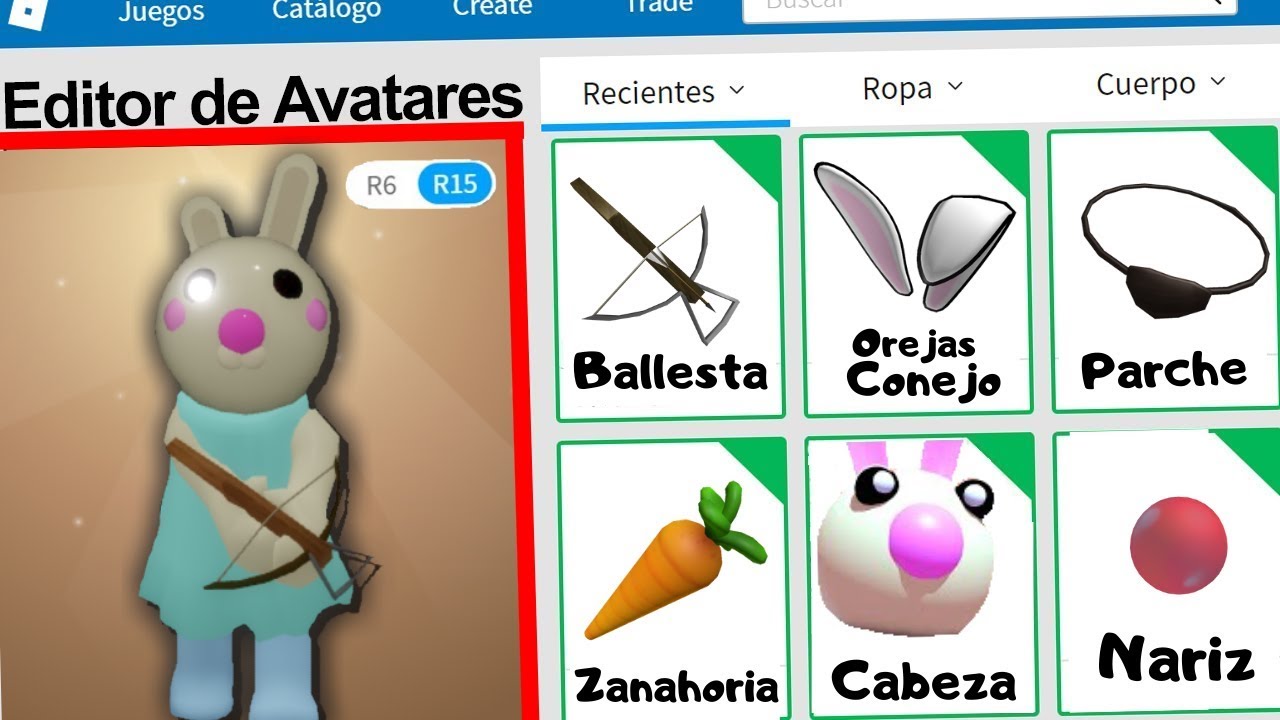 Creamos El Perfil De Bunny De Piggy En Roblox Te Sorprendera - imagenes de bonnie de piggy roblox