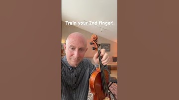 Train your 2nd finger! #violinteacher #violinist #violintechnique #music #violinpractice #lessons