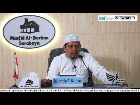 Perjalanan Isra’ dan Mi’raj - Ustadz Musthofa Al Buthoni