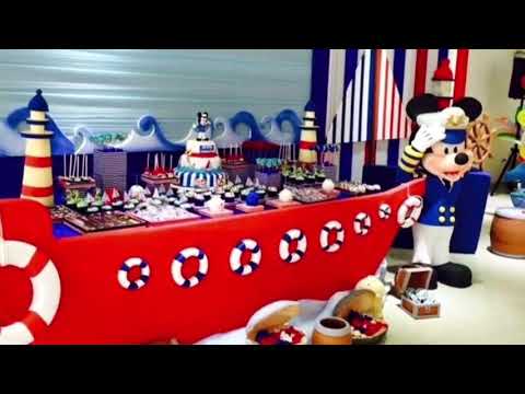 Bonitas Ideas Para Decorar Una Mesa Dulce De Mickey Mouse Marino Youtube Bonitas Ideas Para Decorar Una Mesa Dulce De Mickey Mouse Marino Youtube
