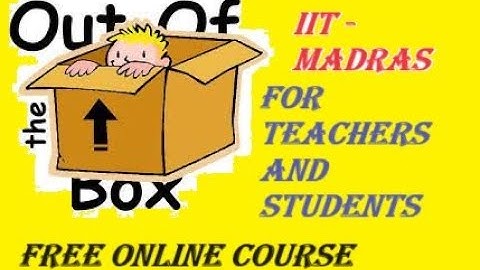 A FREE mathematics course for Students and Teachers from IIT