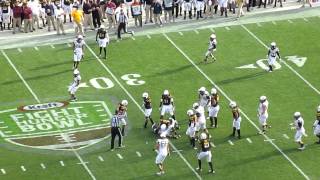 Navy Offense vs. Arizona State Defense Kraft Fight Hunger Bowl 2012 AT&T Park San Francisco