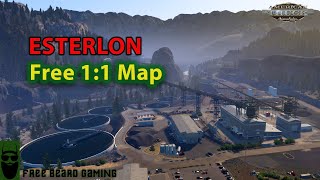 FREE 1 To 1 Map | First Drive In Reforma Esterlon |  American Truck Simulator