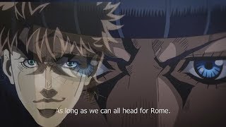 Bucciarati uses the Joestars secret technique [HD] - Jojo Golden Wind