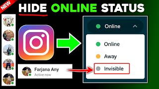 How to Hide Online on Instagram Account 2025 | Turn Off Online on Instagram 2025 Instagram Active Now Turn Off New Update