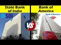 State Bank of India VS Bank of America Comparison in Hindi | Indian VS American Bank Comparison