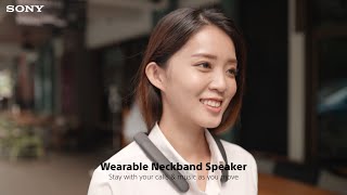 SRS-NB10 Wireless Neckband Speaker | Your Perfect Working Companion