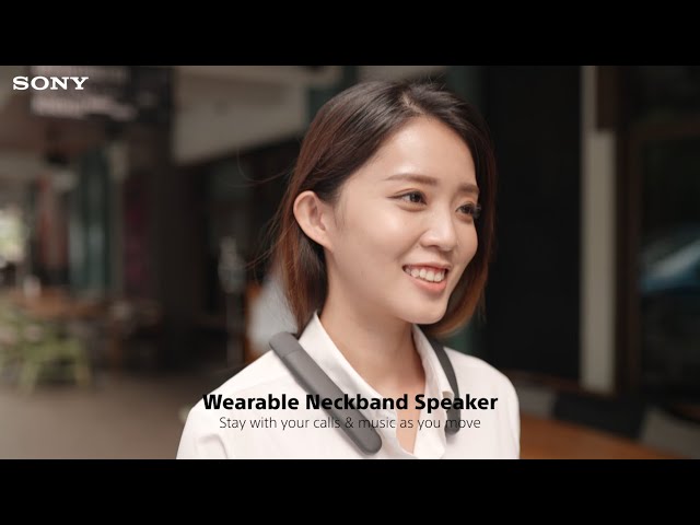 SRS-NB10 Wireless Neckband Speaker | Your Perfect Working Companion