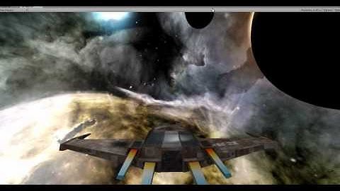Unity 3D Space Game WIP01