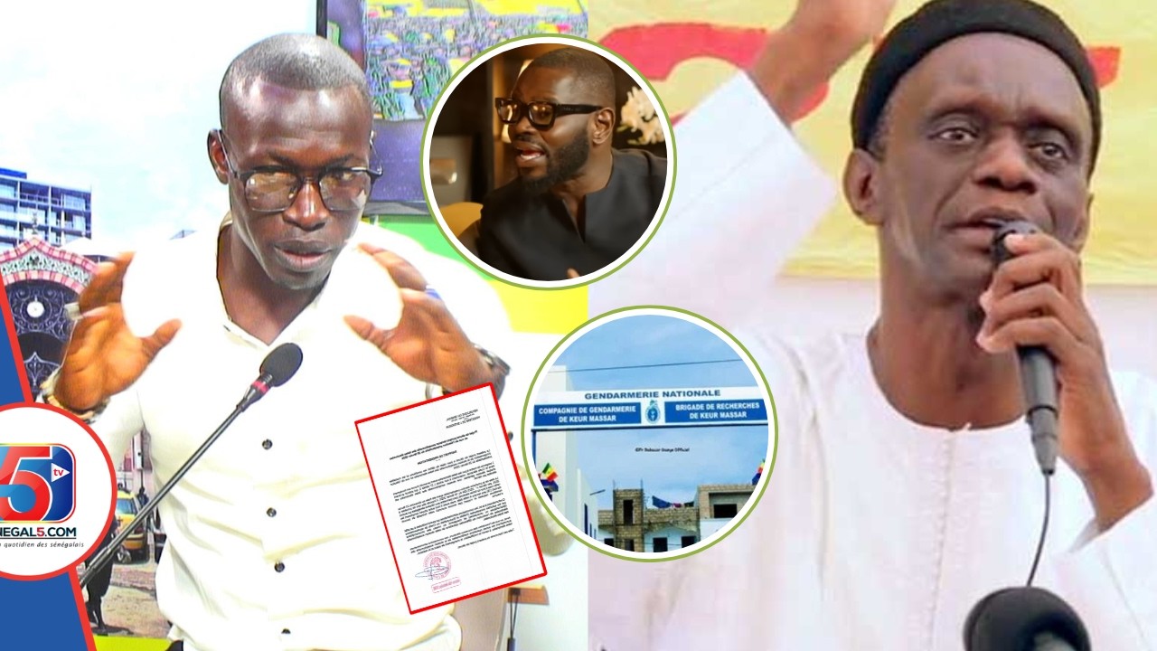 Mame Makhtar Gueye Remet sa Clé USB et la Liste des Gorjiguenes à la Section Recherches de KM: Arfan