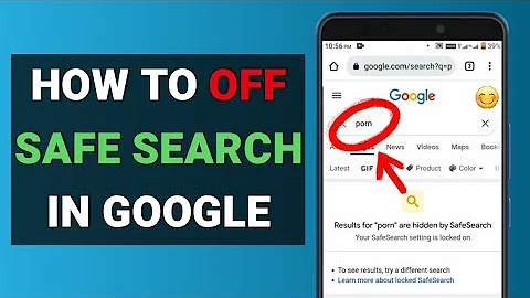 Why can't I turn off SafeSearch on Google?