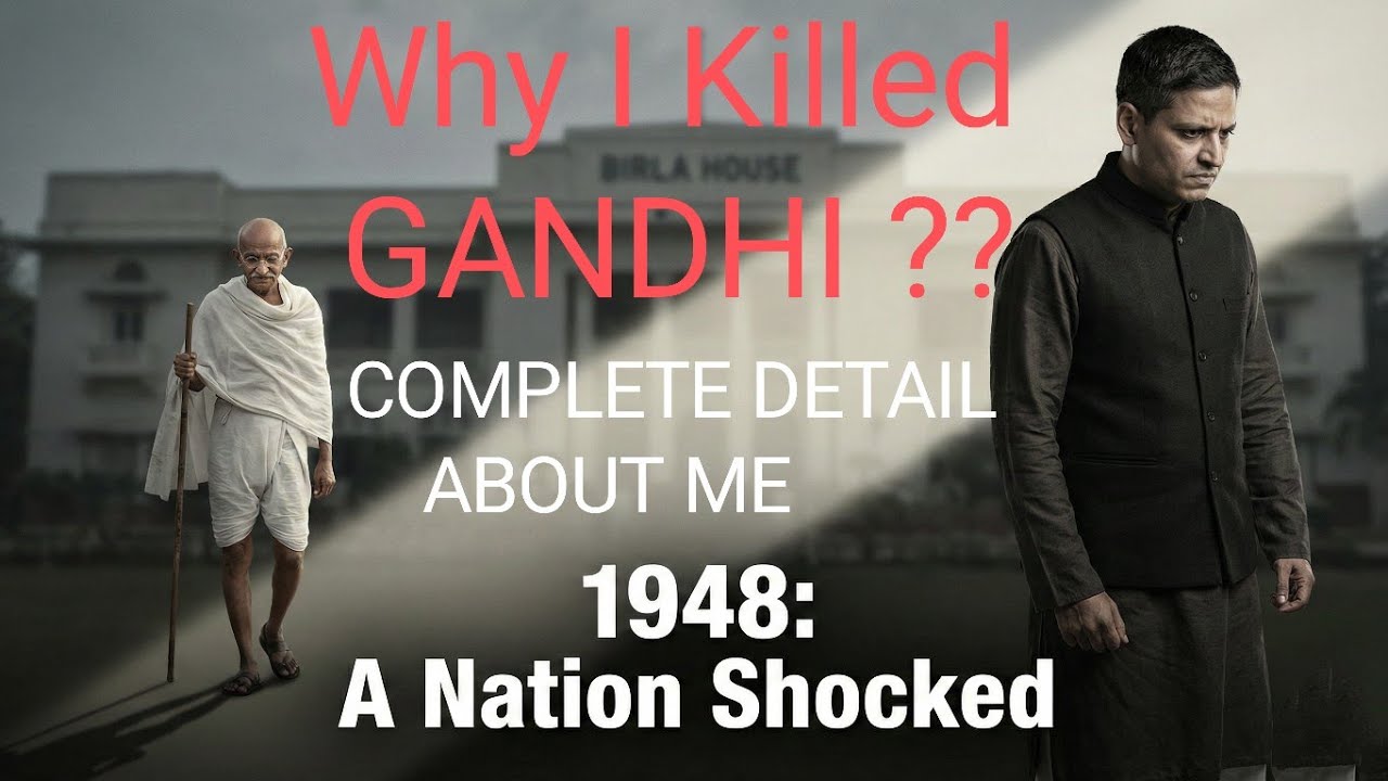 Why Nathuram Godse Killed Mahatma Gandhi? Untold History Explained30 January 1948