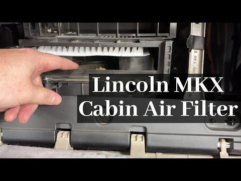 How to Change a Lincoln MKX Cabin Air Filter 2007 - 2015 DIY Remove / Replace Tutorial